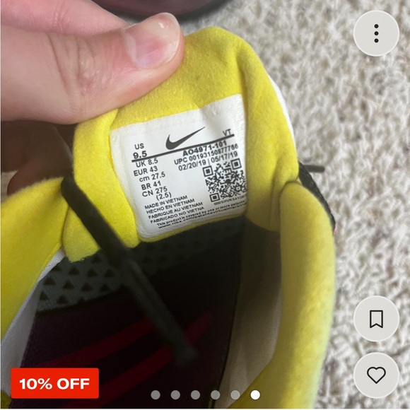 Nike Men’s 270 Air Max React. - Picture 6 of 6